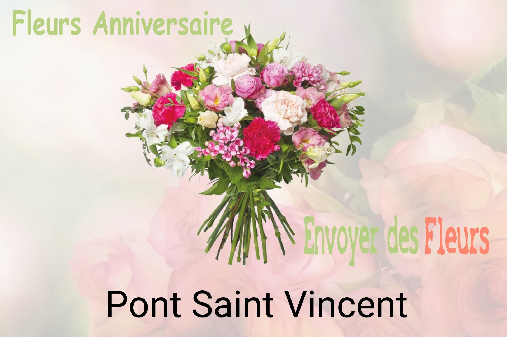 Bouquet de fleurs d’anniversaire livré à Pont-Saint-Vincent