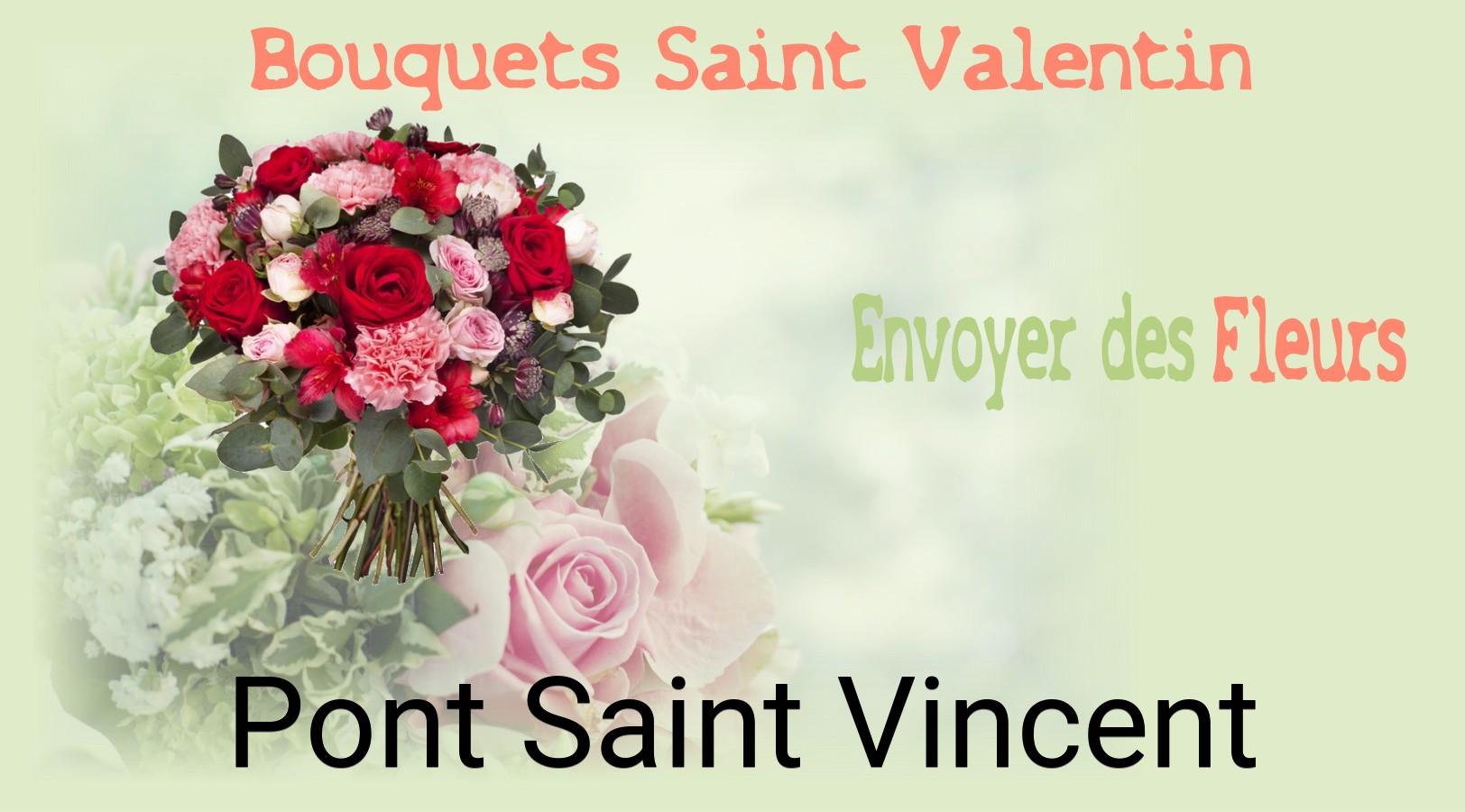 Roses de Saint-Valentin livrées à Pont-Saint-Vincent